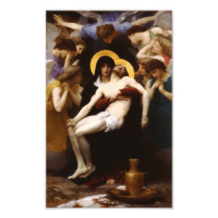Photo Impression de la Pietà de Bouguereau