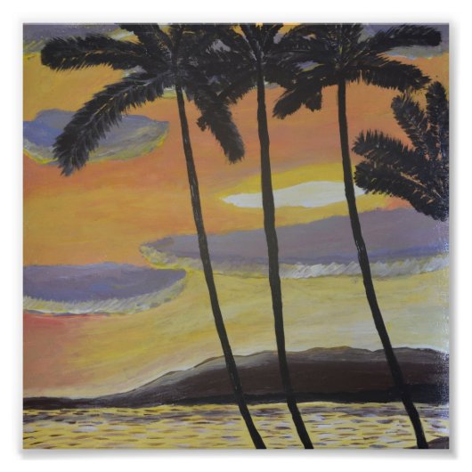 Photo Impression de la scène tropicale (Devant)