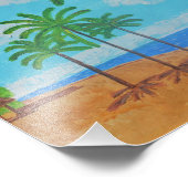 Photo Impression de la scène tropicale (Coin)