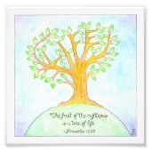 Photo Impression de l'arbre de vie (Devant)