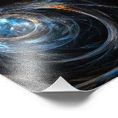 Photo Impression de photos d'art Abstrait autour du mond (Coin)