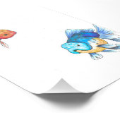 Photo Impression de poisson rouge coloré (Coin)