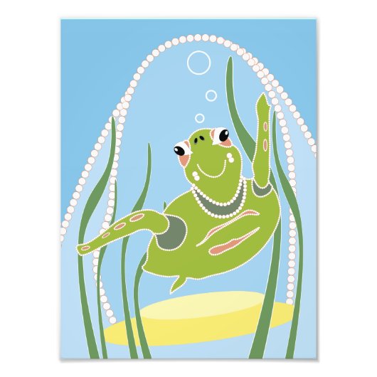 Photo Impression de tortue tendance (Devant)