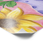 Photo Impression de tournesol (Coin)