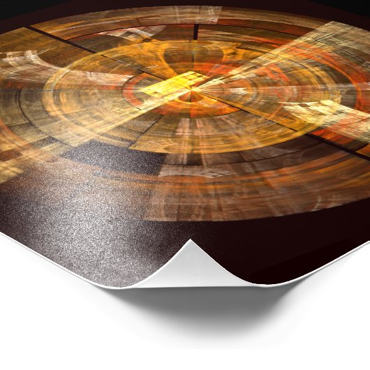 Photo Impression d'image d'intégrité Abstraite (Coin)