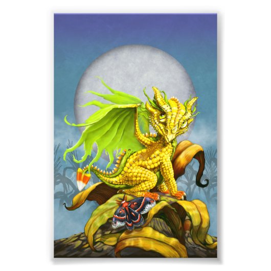 Photo Impression Dragon 4x6 corné (Devant)