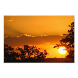 Photo Impression du coucher de soleil Selati