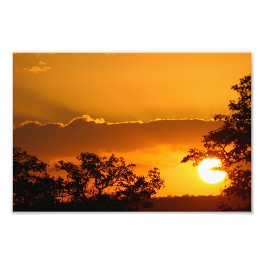 Photo Impression du coucher de soleil Selati (Devant)
