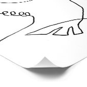 Photo Impression du dessin de ligne de colombe (Coin)