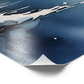 Photo Impression du lac en hiver (Coin)