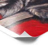 Photo Impression Keeshond Chien Art (Coin)