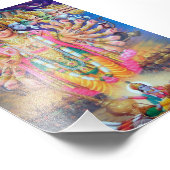 Photo Impression Krishna Vishvarupa (4 po x 6 po) (Coin)