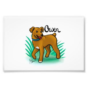 Photo Impression personnalisée "Owen"