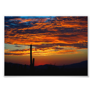 Photo Impression photographique-Coucher de soleil sur ca
