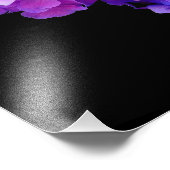 Photo Impression photographique 'Purple Hydrangea Bloom' (Coin)