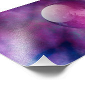 Photo Impression photographique quelque part dans l'espa (Coin)