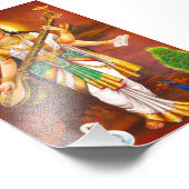 Photo Impression Saraswati (4" x 6") - Version 2 (Coin)