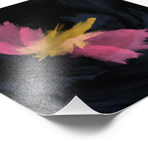 Photo Impression sur papier Kodak, aquarelle Midnight Fl