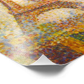 Photo Impression Tour Eiffel Seurat (Coin)