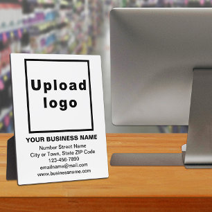 Photo Information d'affaires sur la Plaque blanche