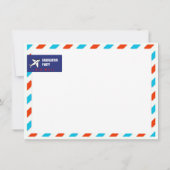 PHOTO INSERT AIRMAIL ~ Invitations Graduation Part (Dos)