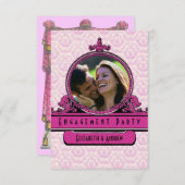 PHOTO INSERT Rococo ~ Invitations (Devant / Derrière)