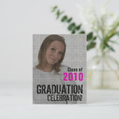 Photo Insertion Graduation Party 2 Invitation (Debout devant)