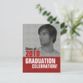 Photo Insertion Graduation Party 3 Invitation (Debout devant)