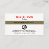 Photo Insertion minimaliste Carte Modèle personnal (Dos)