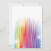 Photo Insouciante Anniversaire Fête Invitation (Dos)