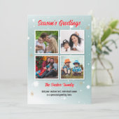 Photo Instagram Collage Carte de Noël (Debout devant)