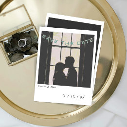 Photo Instant vintage Enregistrer La Carte Date
