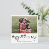 Photo instantanée Carte de fête des mères (Debout devant)