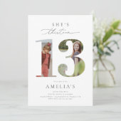 Photo Invitation à l'anniversaire du 13e anniversa (Debout devant)