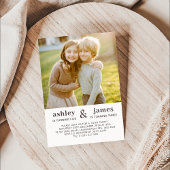 Photo Invitation d'anniversaire conjointe