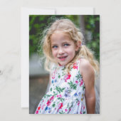 PHOTO - Invitation d'anniversaire de passage en vo (Dos)