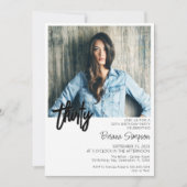 Photo Invitation du 30e anniversaire (Devant)