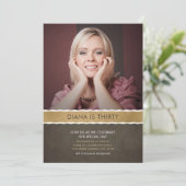 Photo Invitations Anniversaire Photo de la 30e fêt (Debout devant)