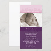 PHOTO INVITATIONS DE NOËL :: élégant 4 (Devant / Derrière)