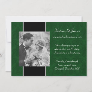 Photo Invitations du 50e anniversaire du Mariage