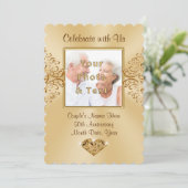 Photo Invitations personnalisées du 50e anniversai (Debout devant)