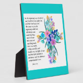 Photo Jean 1:1-5 Plaque (Côté)