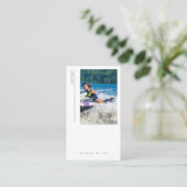 Photo jet ski Carte de visite moderne (Debout devant)