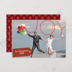 Photo Joy - Carte de Noël 3x5