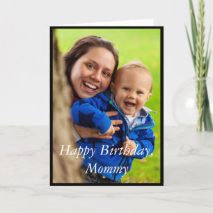 Photo Joyeux anniversaire maman - Carte de voeux