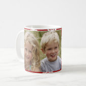 Photo Joyeux Noël Grand-parents Mug (Devant gauche)