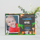 Photo Jungle 1ère invitation anniversaire (Debout devant)