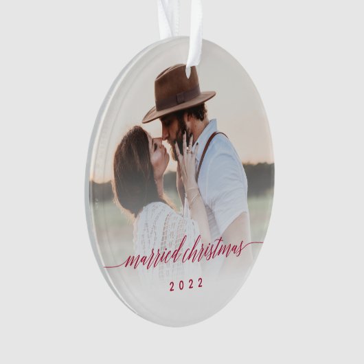 Photo Keepsaké de Noël marié (devant)