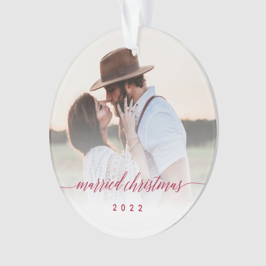 Photo Keepsaké de Noël marié (devant)