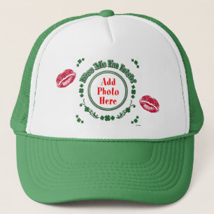 PHOTO Kiss Ik ben Iers - Green Circle Kiss Mark Trucker Pet